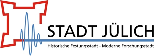Logo: Stadt Jülich - Historische Festungsstadt - Moderne Forschungsstadt