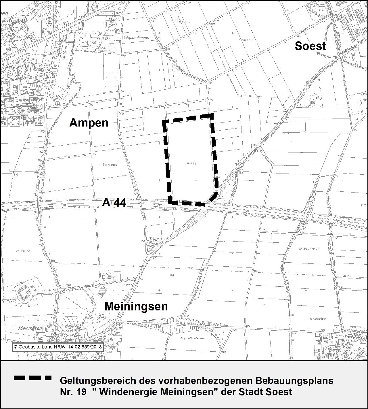 Vorhabenbezogener Bebauungsplan Nr. 19 "Windenergie Meiningsen" Der ...