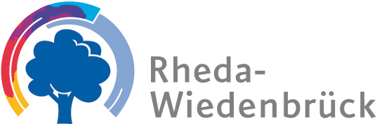 Logo: Logo der Stadt Rheda-Wiedenbrück: Baum mit Regenbogen